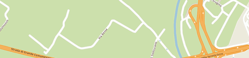 Mappa della impresa smalt color a FIRENZE