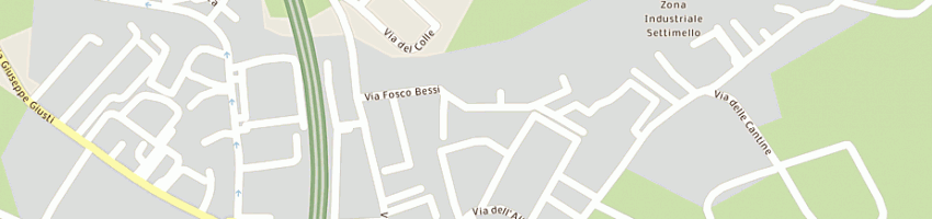 Mappa della impresa valsodo srl a CALENZANO