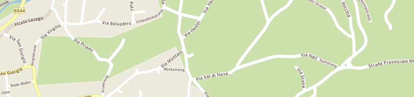 Mappa della impresa residence neuhauslhof a MERANO