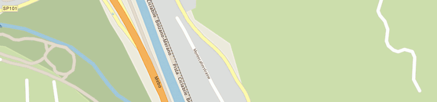 Mappa della impresa gas auto hofer maria magdalena a MERANO