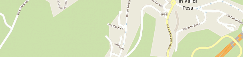 Mappa della impresa alfani osvaldo e c di landeschi pierina e sassaroli nella sdf a SAN CASCIANO IN VAL DI PESA
