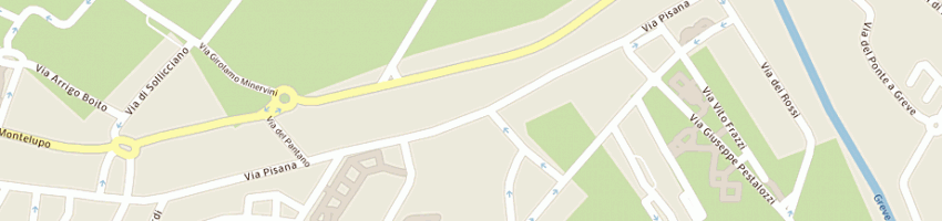 Mappa della impresa carrozzeria vezio di borghesi vezio a FIRENZE