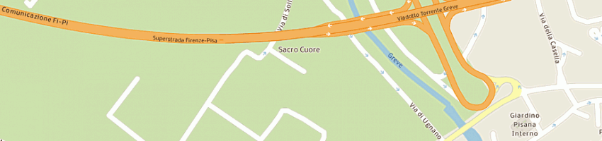 Mappa della impresa presca sas di presciuttini paolo e c a SCANDICCI