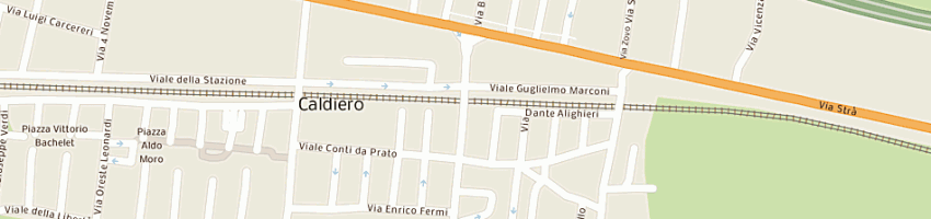 Mappa della impresa caldiero case sas di eros corsi e c a CALDIERO