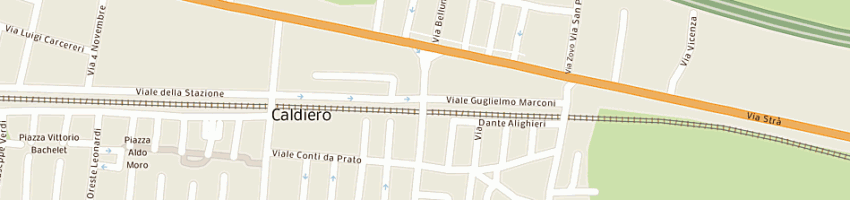 Mappa della impresa range tour srl a CALDIERO