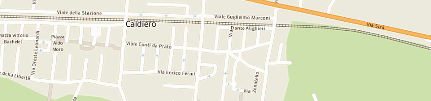 Mappa della impresa studio grafico arcobaleno di cengiarotti ireneo a CALDIERO