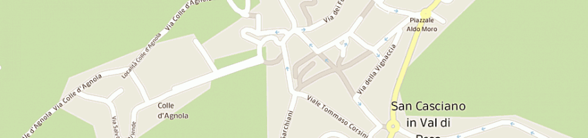 Mappa della impresa studio marraghini duccio a SAN CASCIANO IN VAL DI PESA