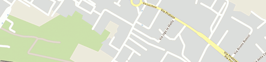 Mappa della impresa autocarrozeria sergio sas a FIRENZE
