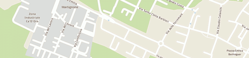 Mappa della impresa electer center donato a ANZOLA DELL EMILIA