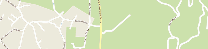 Mappa della impresa hotel st valentin a MERANO