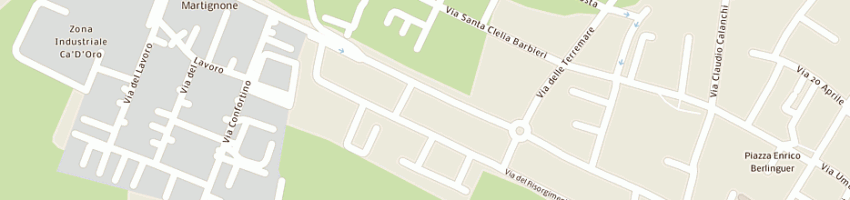 Mappa della impresa montanari serri di montanari paola e c sas a ANZOLA DELL EMILIA