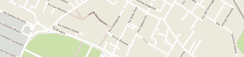 Mappa della impresa cremeria del parco snc a SAN GIOVANNI IN PERSICETO