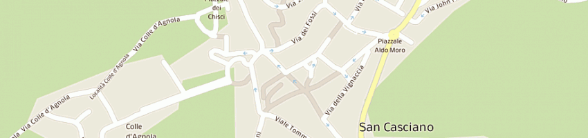 Mappa della impresa cna informatica e servizi srl a SAN CASCIANO IN VAL DI PESA