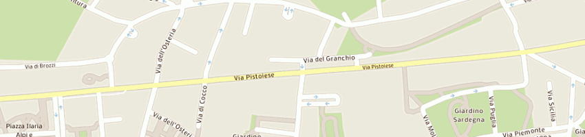 Mappa della impresa cs service di carli giovanni a FIRENZE
