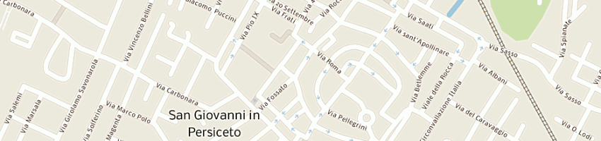 Mappa della impresa victor di maccaferri claudia a SAN GIOVANNI IN PERSICETO
