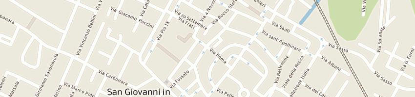 Mappa della impresa altreterre bottega equo a SAN GIOVANNI IN PERSICETO