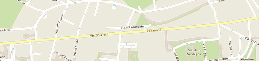 Mappa della impresa team international srl a FIRENZE