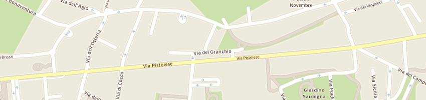 Mappa della impresa pelletteria lisa a FIRENZE