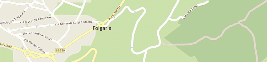 Mappa della impresa circolo casa benevola a FOLGARIA