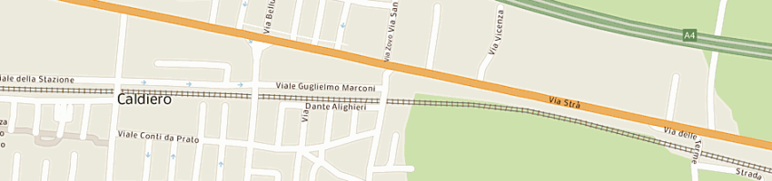 Mappa della impresa format di ribani fabrizio e c sas a CALDIERO