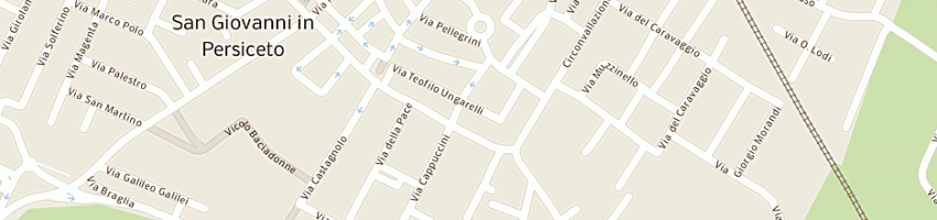 Mappa della impresa manacchini e baldini snc di manacchini matia ec a SAN GIOVANNI IN PERSICETO