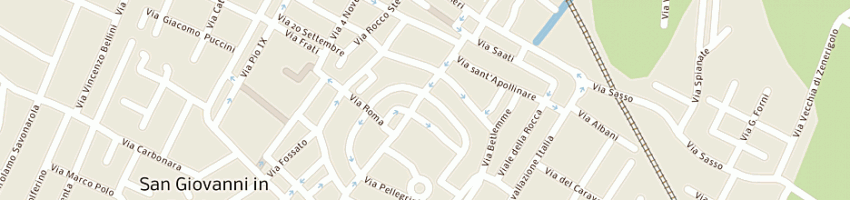 Mappa della impresa sentimenti roberto a SAN GIOVANNI IN PERSICETO