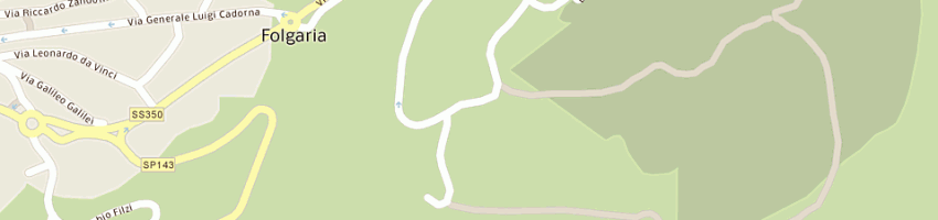 Mappa della impresa ristorante da ugo a FOLGARIA