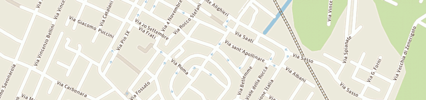 Mappa della impresa casa in di calzati milena a SAN GIOVANNI IN PERSICETO