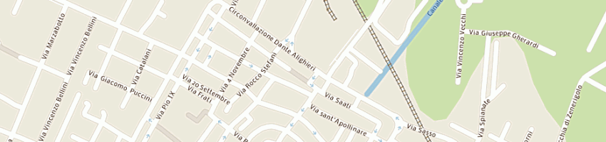 Mappa della impresa conad sirio srl a SAN GIOVANNI IN PERSICETO