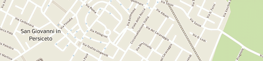 Mappa della impresa morisi capelli giulia a SAN GIOVANNI IN PERSICETO
