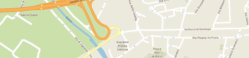 Mappa della impresa secrasrl a FIRENZE