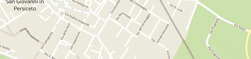 Mappa della impresa m p studio di passerini maurizio a SAN GIOVANNI IN PERSICETO