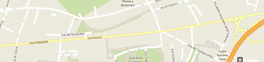 Mappa della impresa valcareggi francesco a FIRENZE