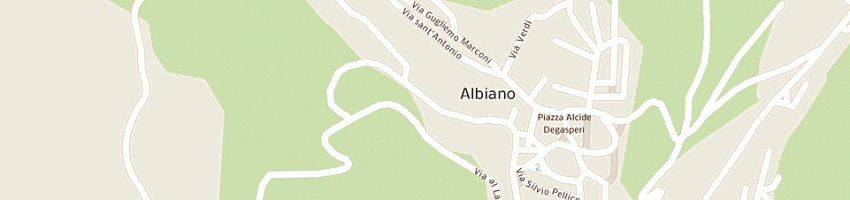 Mappa della impresa gv (srl) a ALBIANO