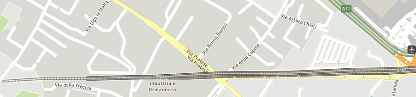 Mappa della impresa europa trading sas import-xport di lin wenhan a FIRENZE