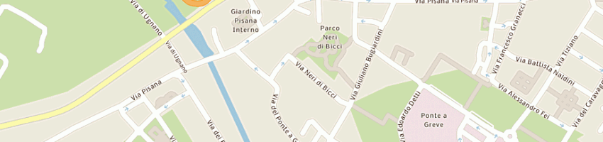 Mappa della impresa biagi giuseppe a FIRENZE