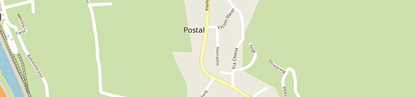 Mappa della impresa ganthaler arredamenti a POSTAL