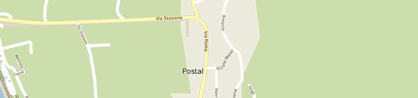 Mappa della impresa le mistral di cristofolini ae c (snc) a POSTAL