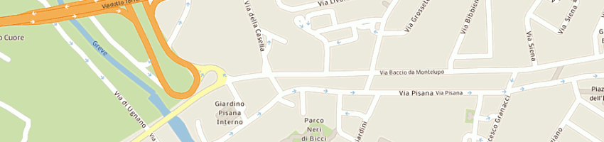Mappa della impresa edil mangiavacchi snc a FIRENZE