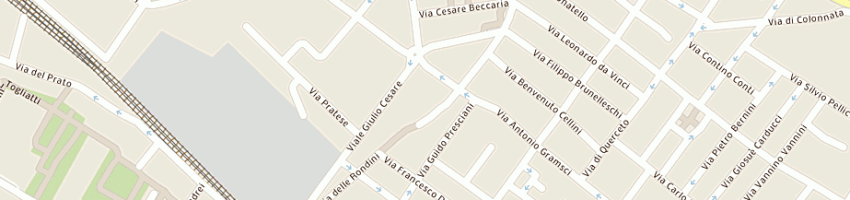 Mappa della impresa rosma di materassi rossana e c sas a SESTO FIORENTINO