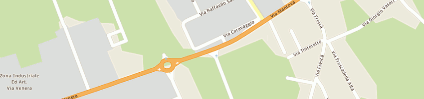 Mappa della impresa full service sas di sganzerla gianni e c a CEREA