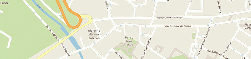 Mappa della impresa ciucchi marcello a FIRENZE