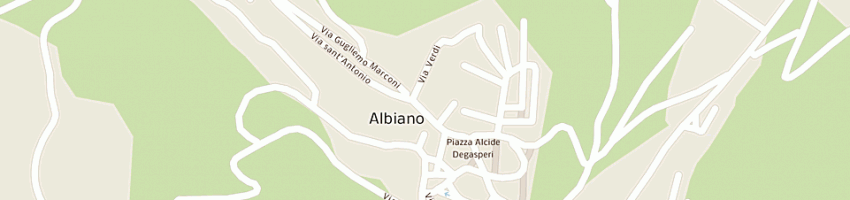 Mappa della impresa lavorazione porfidi di odorizzi fernando e c snc a ALBIANO