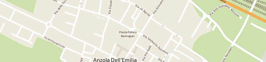 Mappa della impresa effeti snc di trentini catia e c a ANZOLA DELL EMILIA