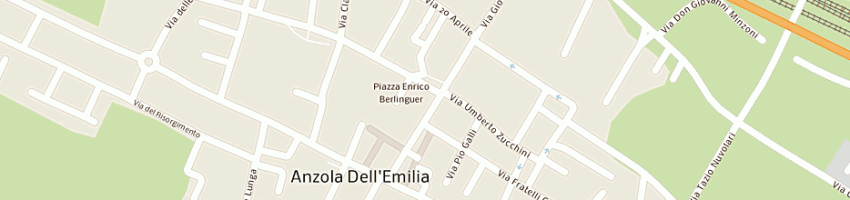 Mappa della impresa messina riccardo a ANZOLA DELL EMILIA