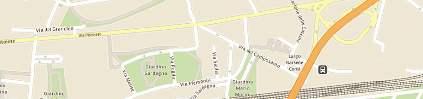 Mappa della impresa francioli giorgio a FIRENZE