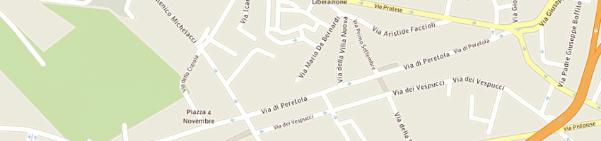 Mappa della impresa seras srl a FIRENZE