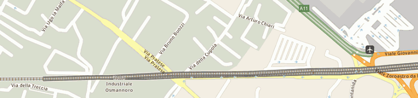 Mappa della impresa arrow di tadeo renato a FIRENZE