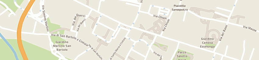 Mappa della impresa scuole pubbliche medie inferiori a FIRENZE