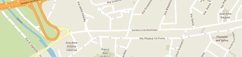 Mappa della impresa mobirolo spa a FIRENZE